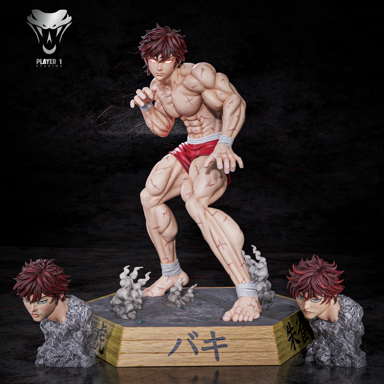 Player 1 Studio - Baki the Grappler Baki THE CHAMPION Baki Hanma