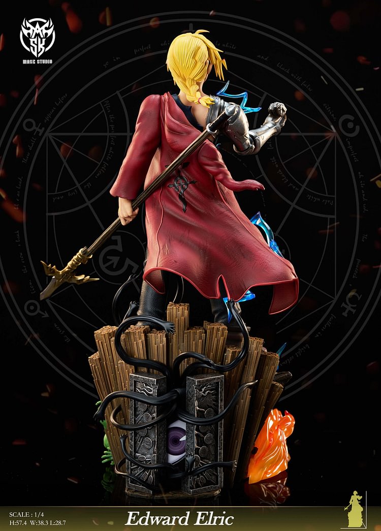Mask Studio - Fullmetal Alchemist 01 Edward Elric 1/4 Statue(GK) Cartoon-Statue Master