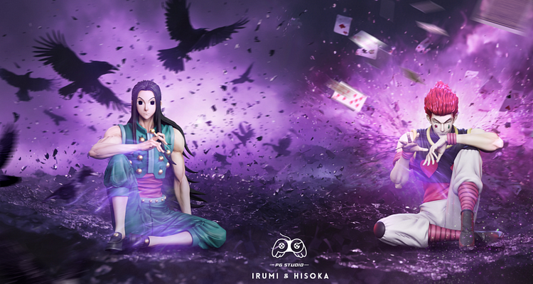 PG Studio - Hunter x Hunter Sitting Illumi Zoldyck Statue(GK)