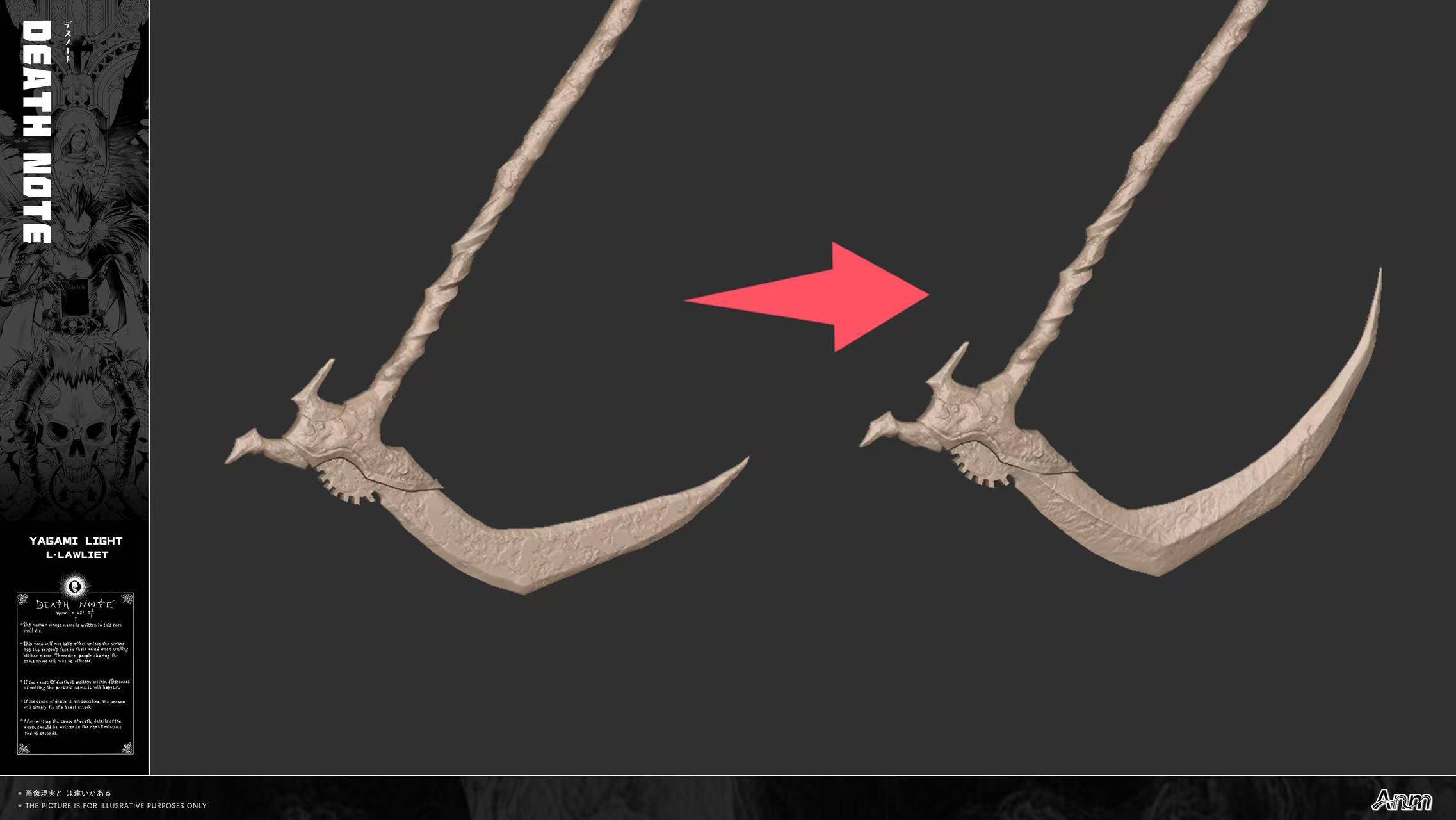 Anm Studio Light Yagami L Lawliet Death Note