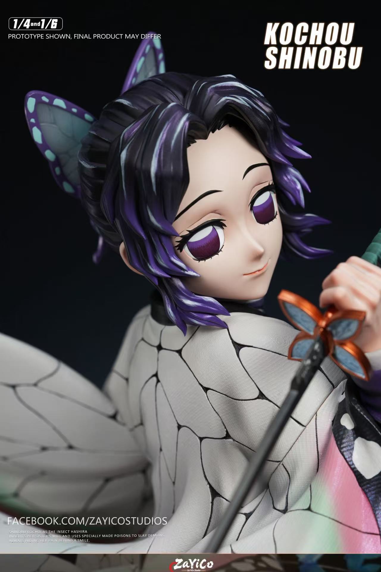 Zayico Studio Shinobu Kocho Insect Hashira Demon Slayer