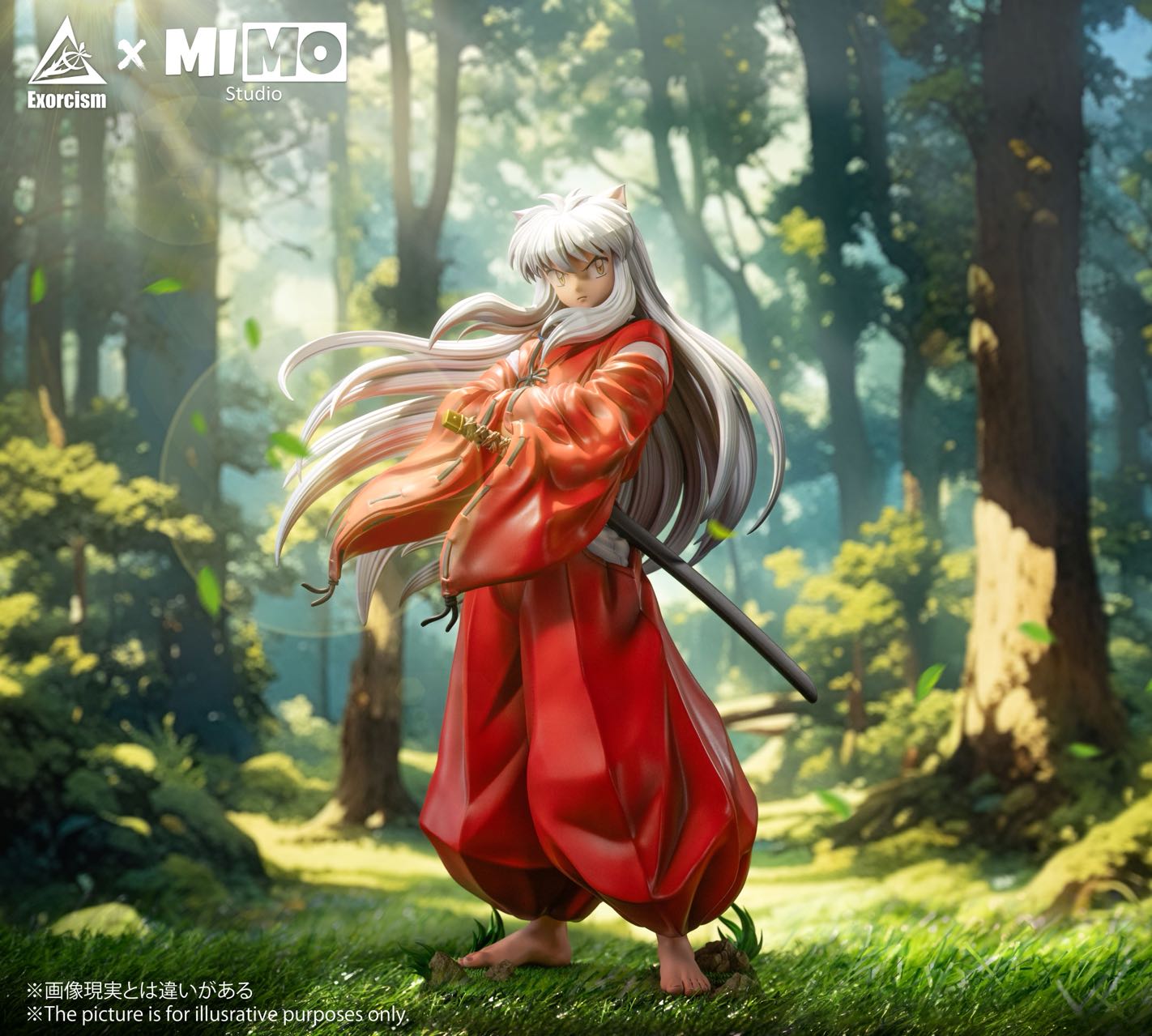 Exorcism Studio & MIMO Studio - Inuyasha - InuYasha 1/6 Statue(GK)
