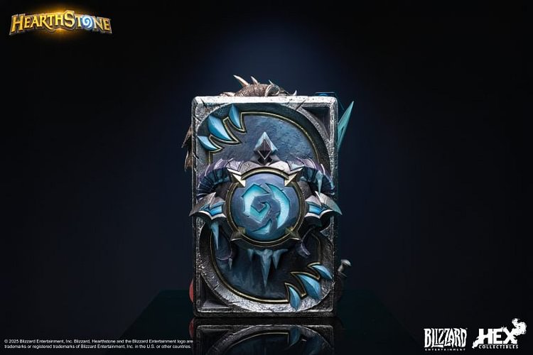 HEX Collectibles - Blizzard Official Licensed Hearthstone Lich King Card Art Statue HEXFRAME04 (Licensed) Statue(GK)