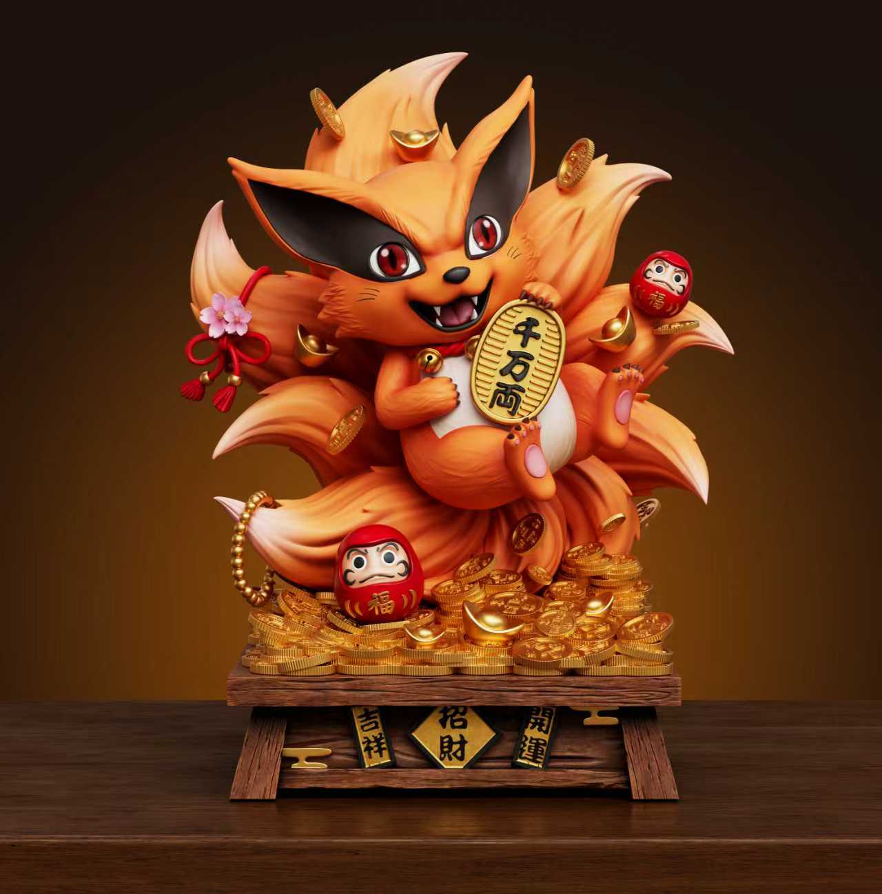 WAWA Studio Kurama Lucky Fortune Naruto