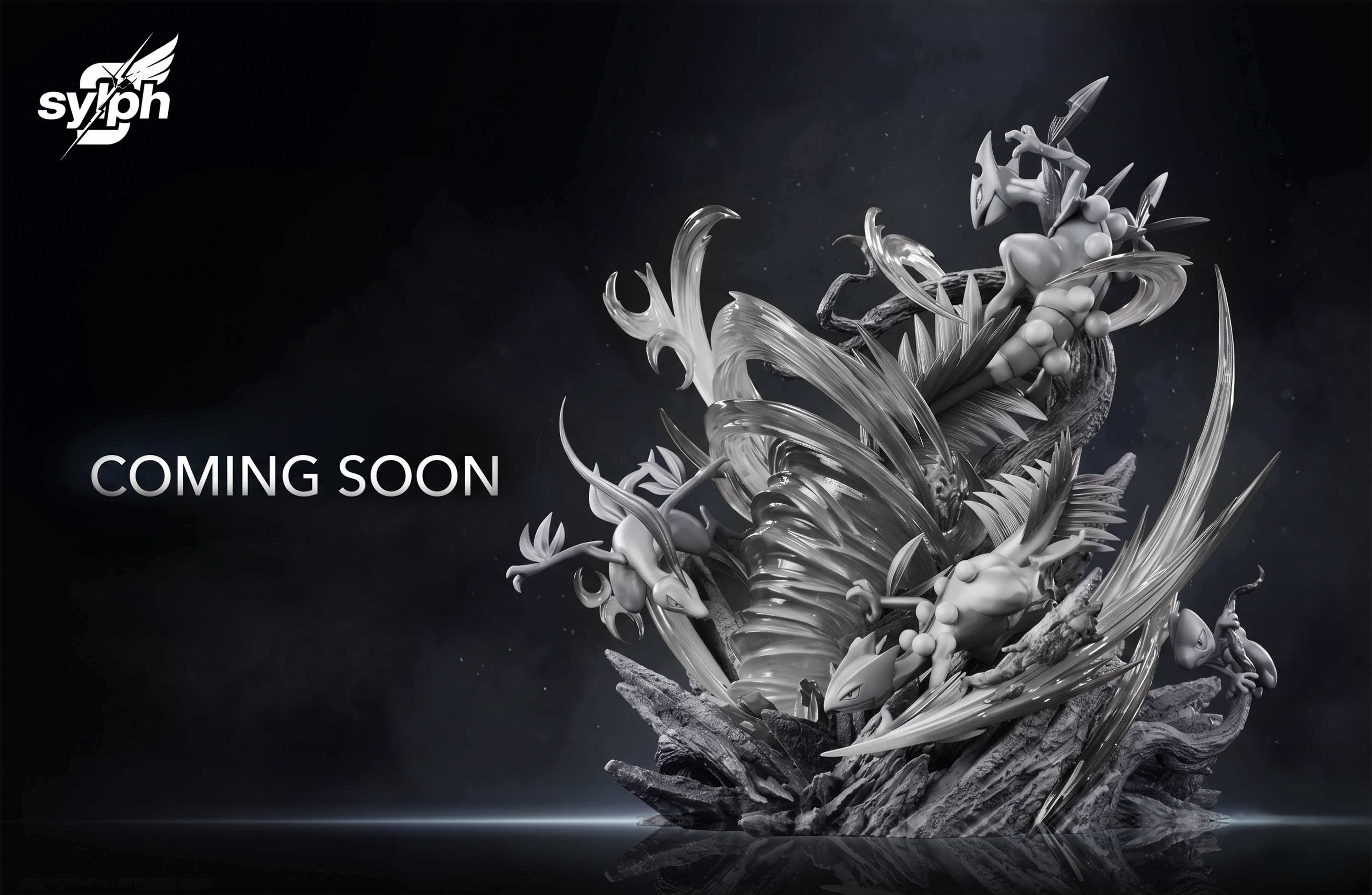 Sylph Studio Evolution Series Sceptile Family Pokémon
