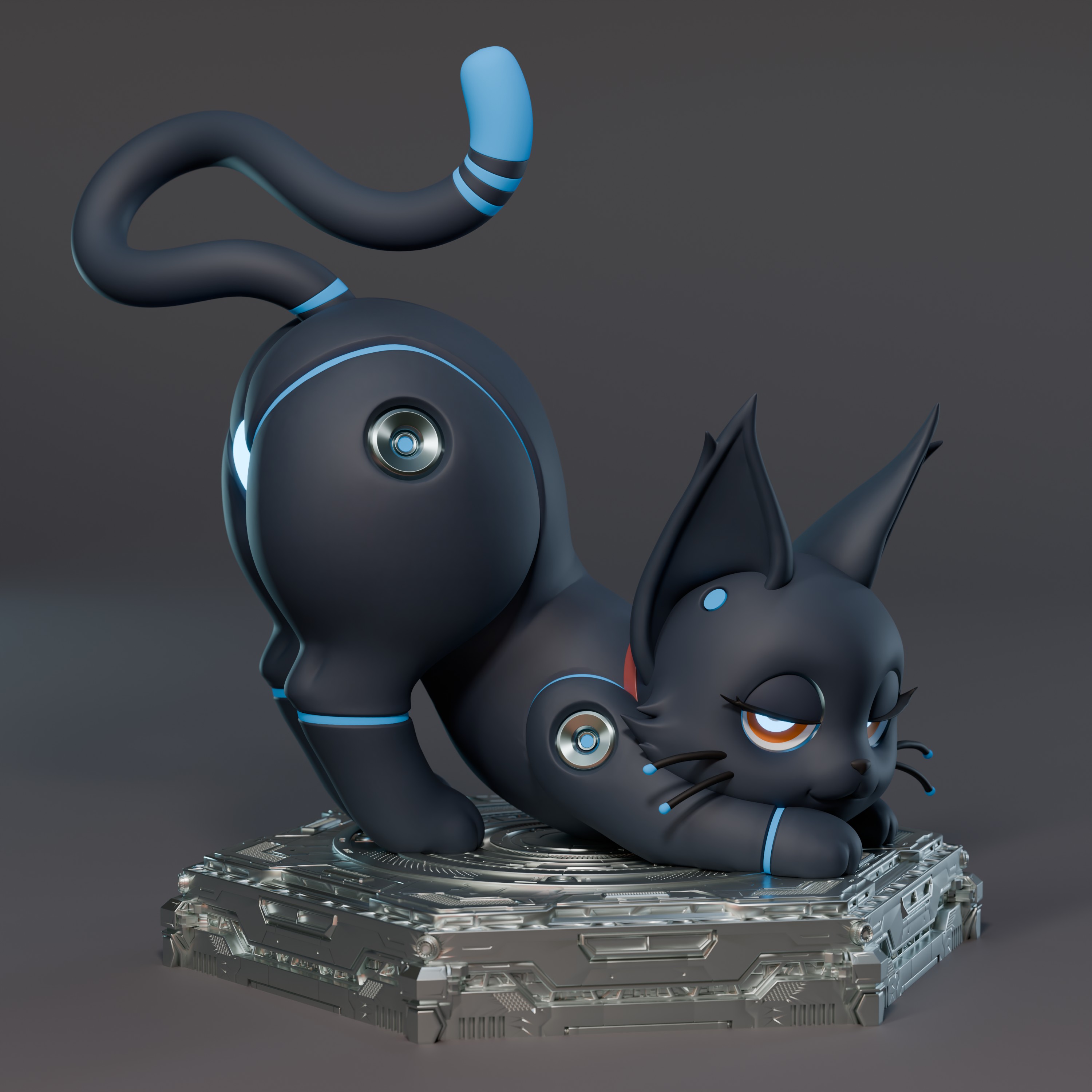 Spirit Demon Studio - Hi-Fi Rush Furry Series Doraemon 808 Statue(GK)