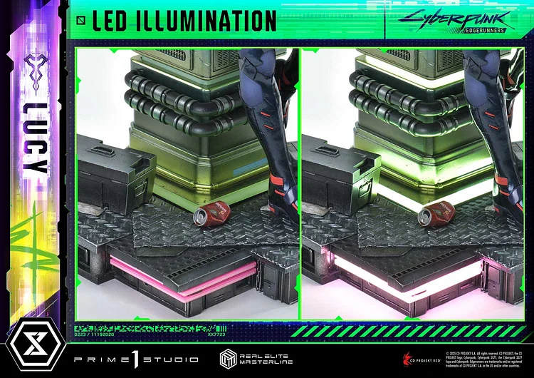 Prime 1 Studio - Real Elite Masterline Cyberpunk: Edgerunners Lucy REMCP-01 REMCP-01DX REMCP-01DXS (Licensed) Action Figure