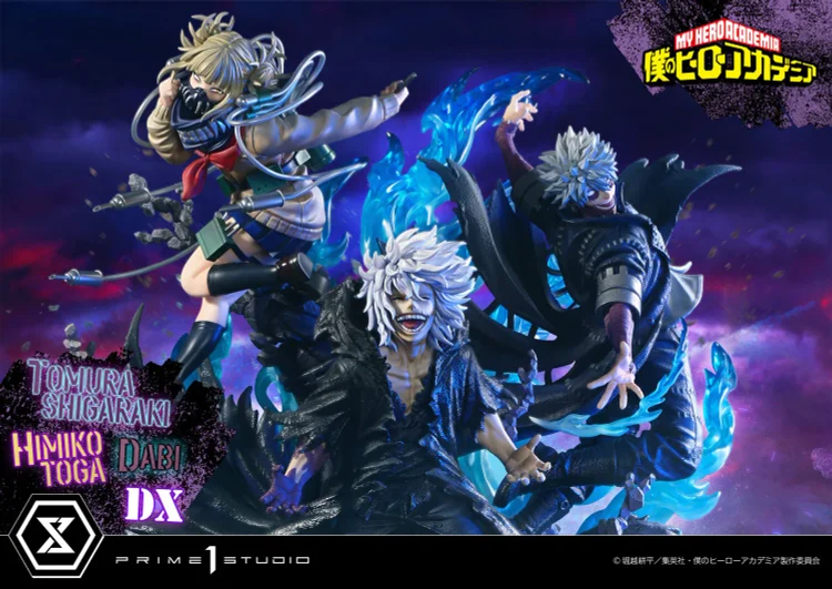 Prime 1 Studio - Tomura Shigaraki Dabi Timiko Toga Action Figure