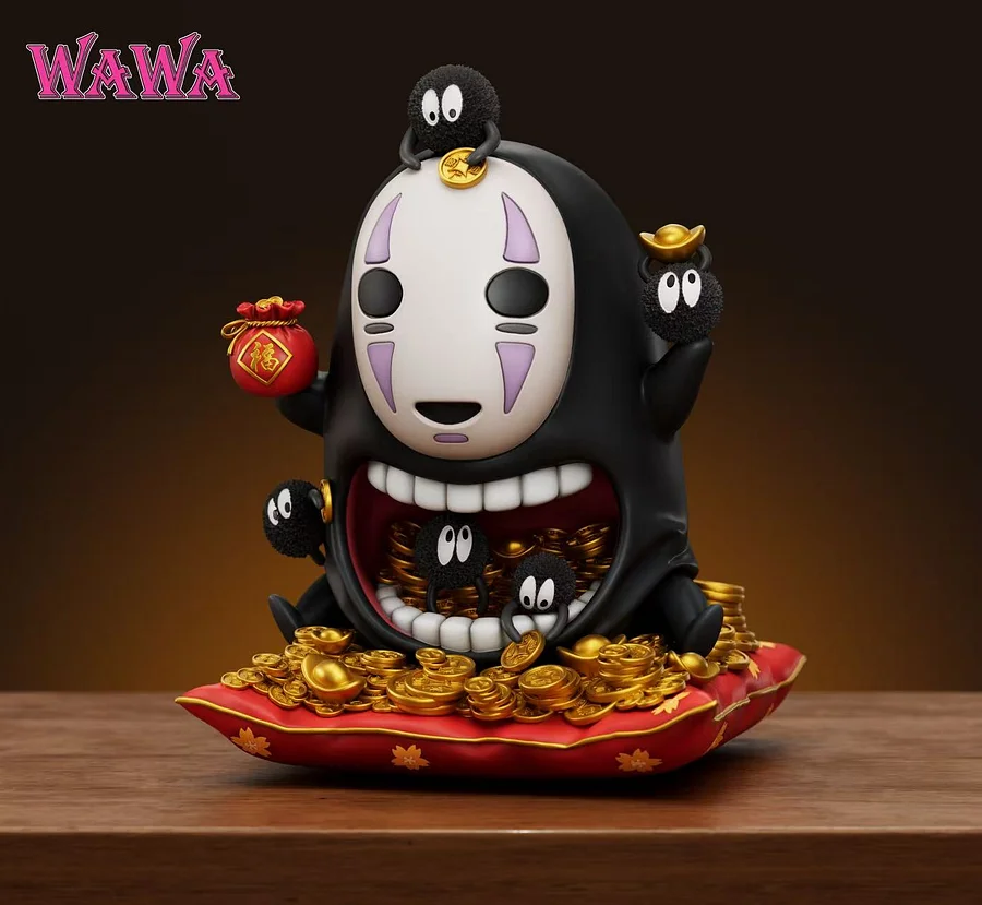 WAWA Studio - Lucky No-Face Spirited Away 2.0 Statue