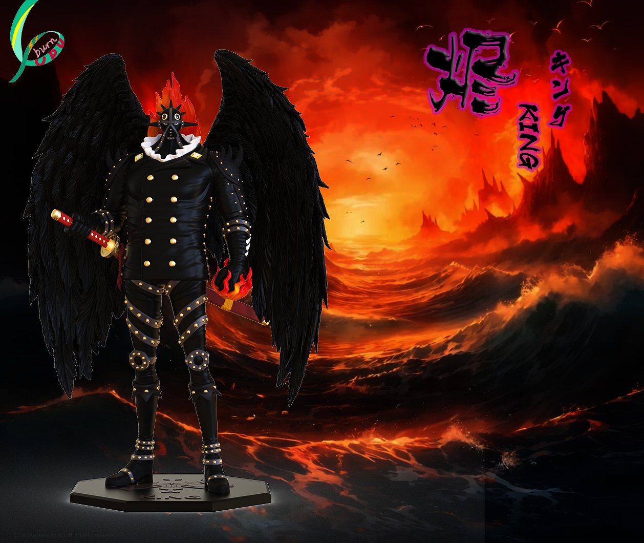 CPU STUDIO - One Piece King Statue(GK)