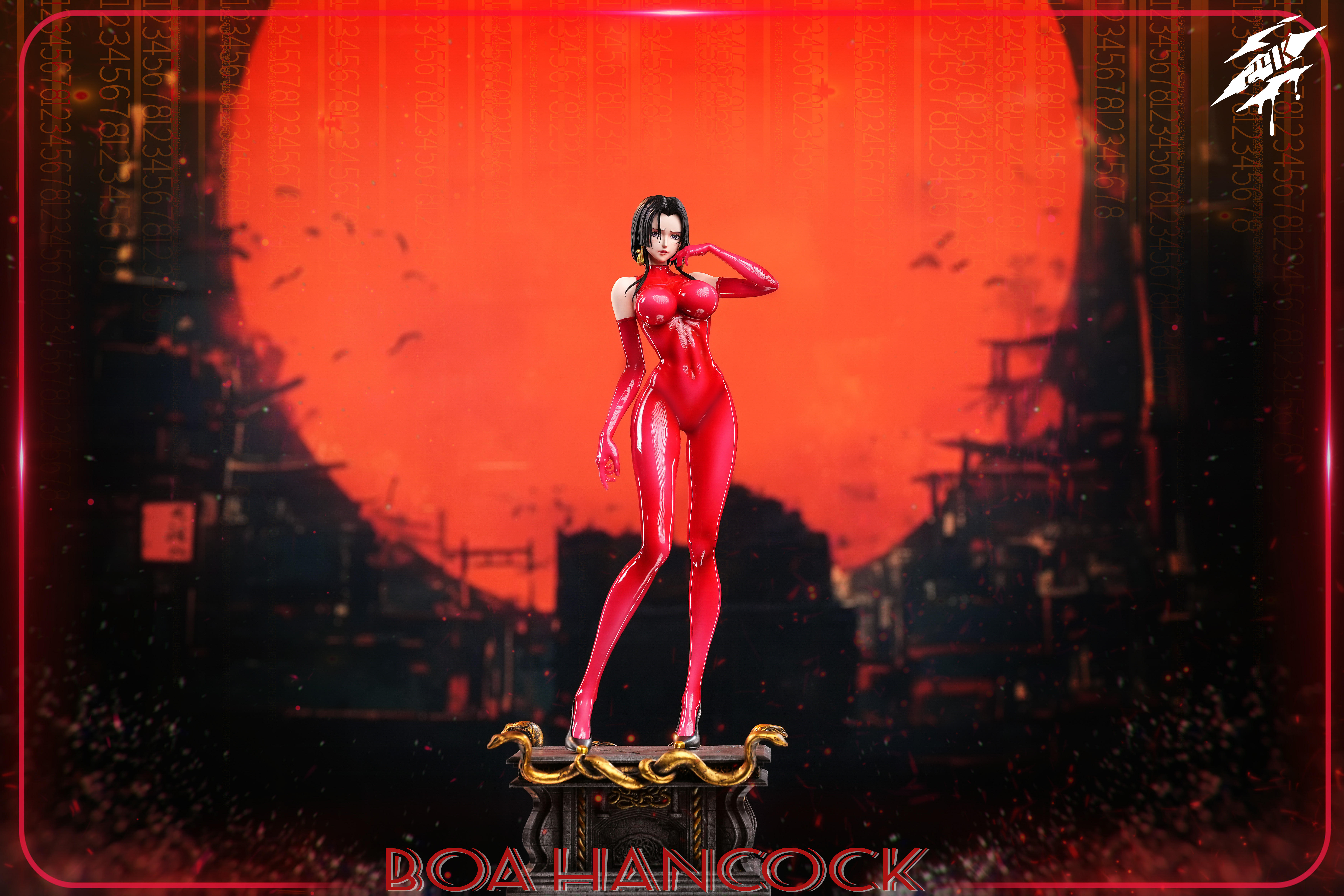 24K Studio - One Piece Latex Suit Series #1 Boa Hancock Statue(GK)