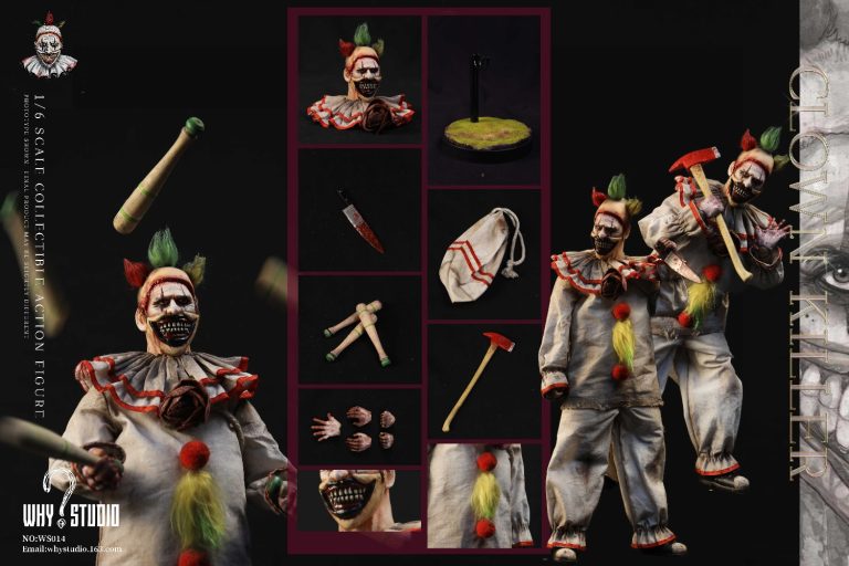 WHY STUDIO - American Horror Story Clown 1/6 NO:WS014 Action Figure