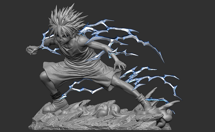 KG Studio - Hunter x Hunter Killua Zoldyck Statue(GK)