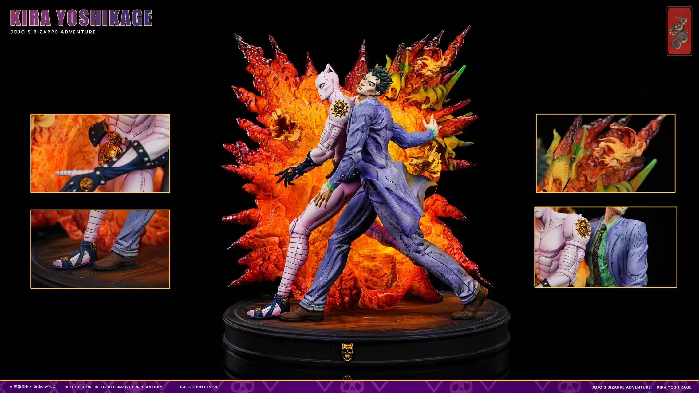 Meraki Studio Yoshikage Kira JOJO statue