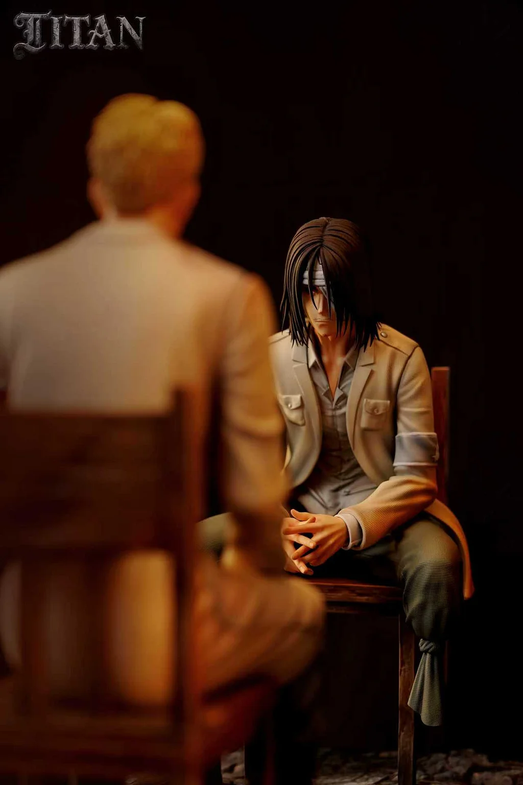 Titan Studio - ATTACK ON TITAN - Eren Jaeger & Reiner Braun & Falco Grice Statue