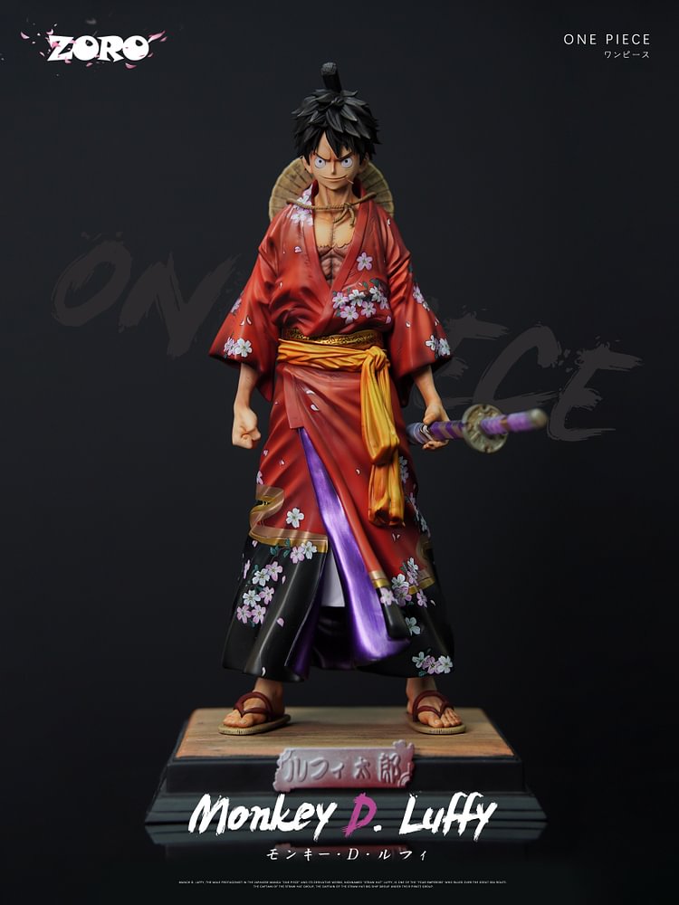 Zoro Studio - One Piece Kimono Luffy Statue(GK)
