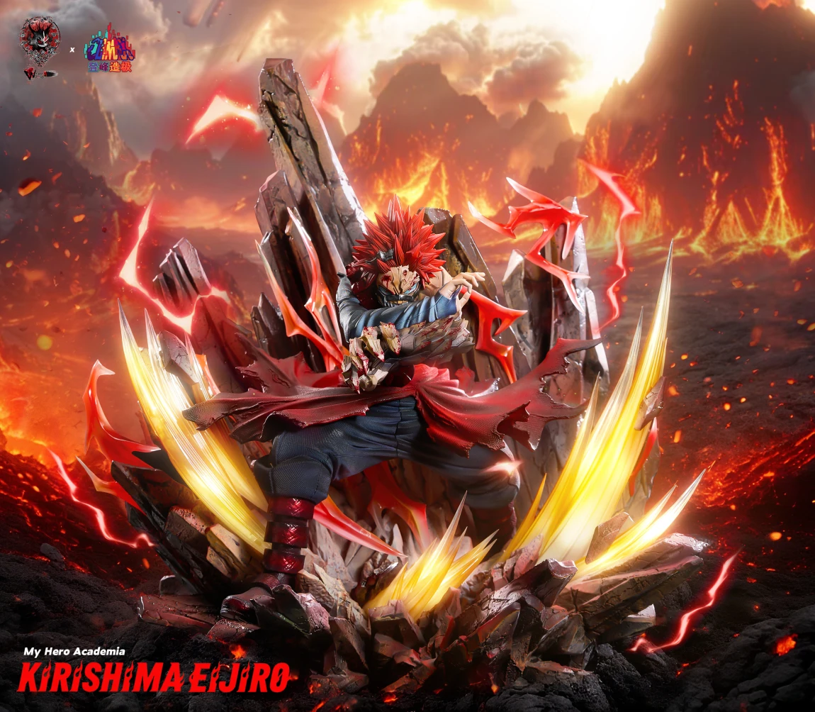 Weare A Design & Climax Studio - My Hero Academia - Kirishima Eijiro with LED 1/5 & 1/6 Statue(GK)