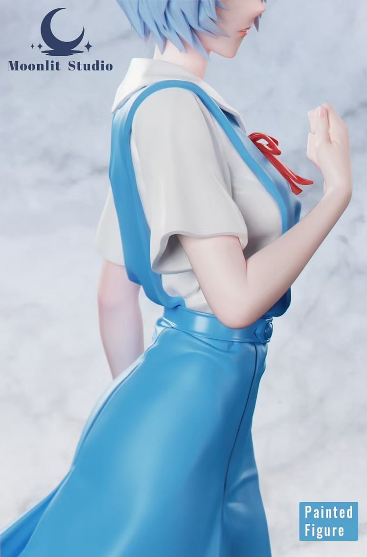 Moonlit Studio - Ayanami Rei school uniform 1/6 Statue(GK)-Statue Master