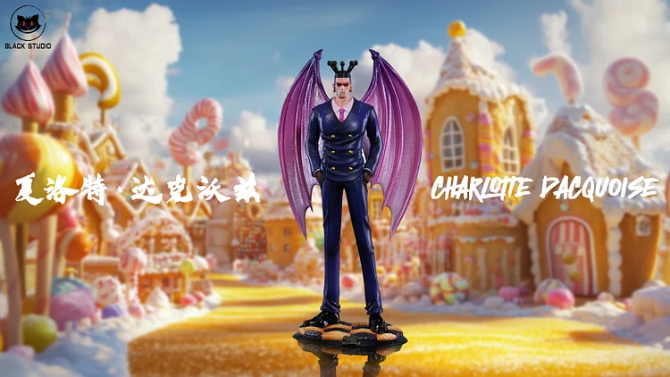 Black Studio - One Piece Big Mom Pirates Resonance Series Dacquoise & Moscato & Raisin Statue(GK)