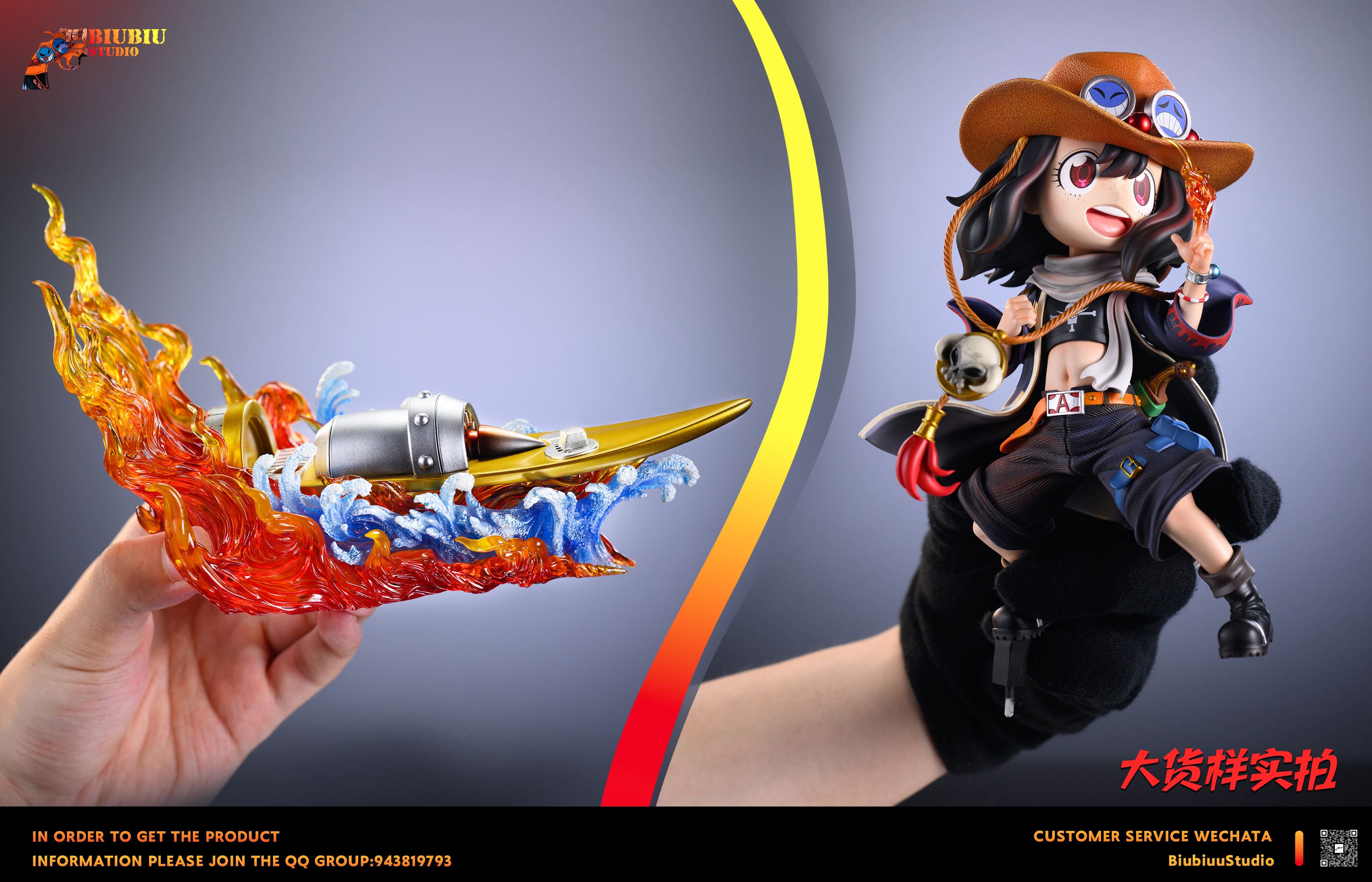 Biubiu Studio  - SPYxFAMILY - Anya cos Ace 1/6 Statue(GK）