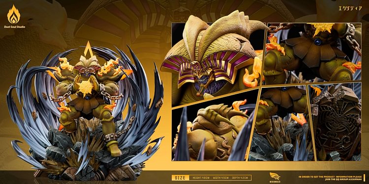 Duel Soul Studio - Yu-Gi-Oh! Exodia the Forbidden One Statue(GK)