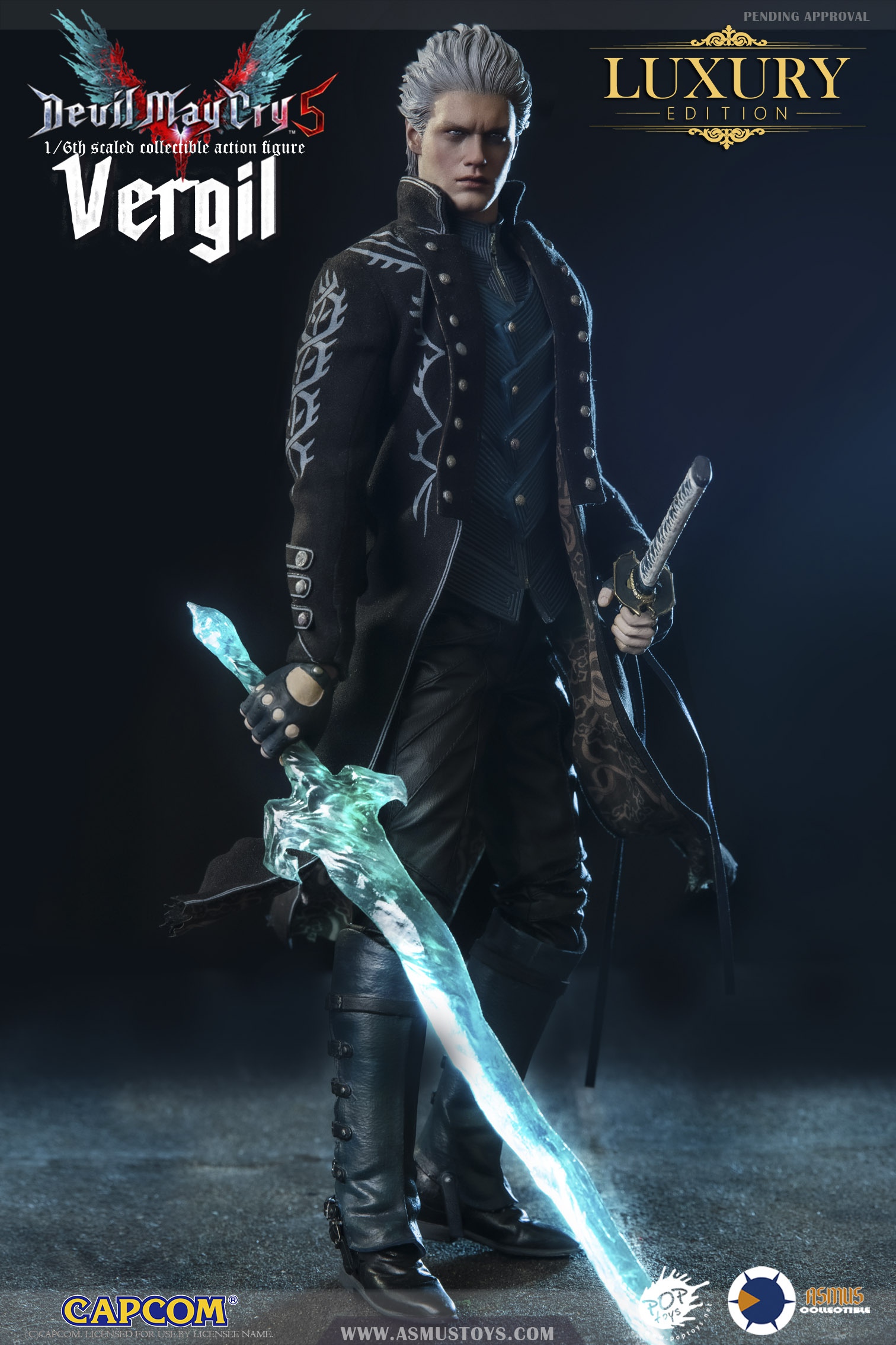 ASMUS TOYS - Devil May Cry 5 1/6 Vergil Deluxe Version DMC500LUX  Action Figure