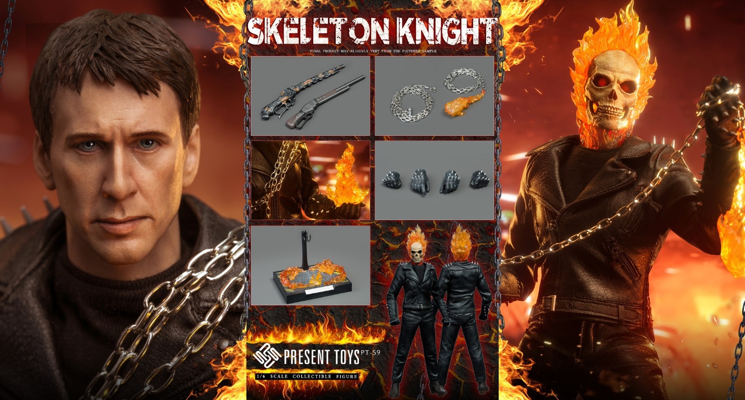 PRESENT TOYS Skeleton Knight (PT-sp59) 1/6 Action Figure
