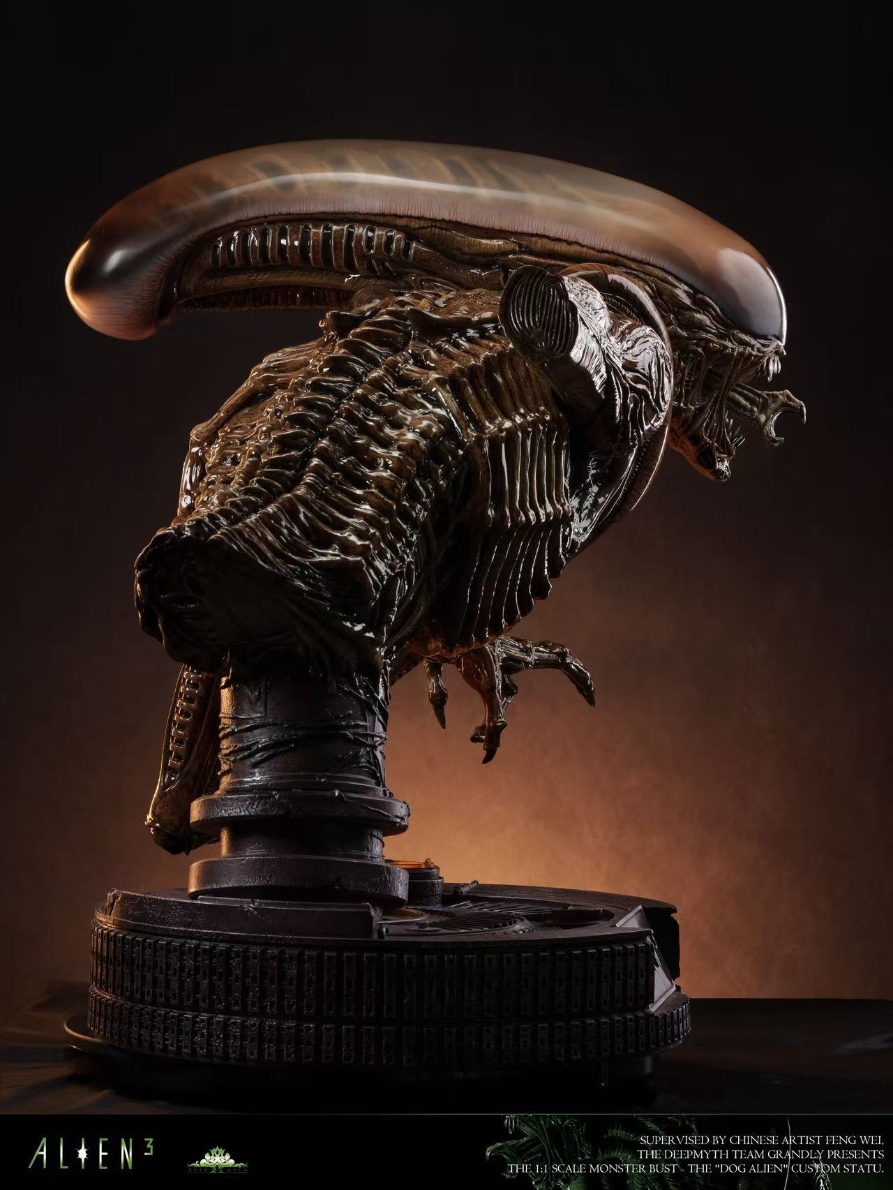  Deepmyth Studio Runner Alien Resin Statue Alien 3 Dog Alien GK Figure