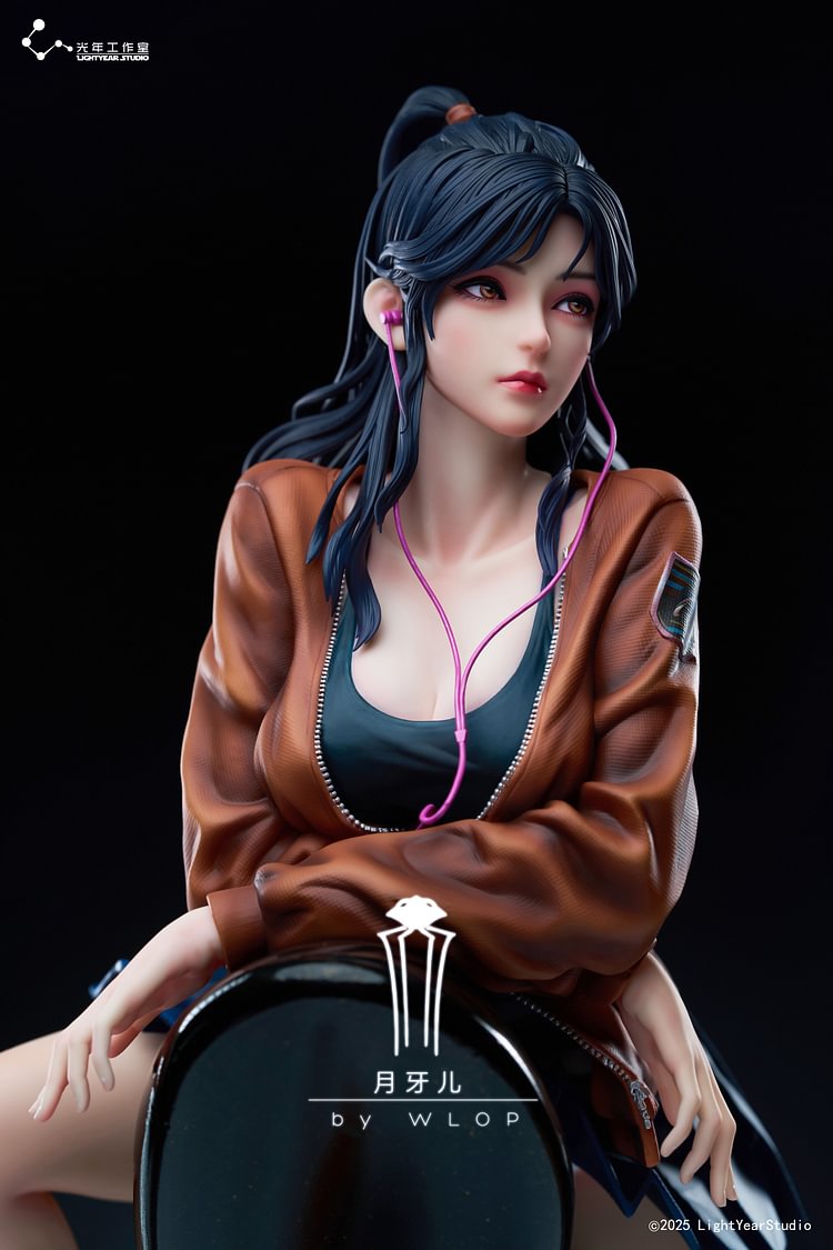 Light Year Studio - Ghost Blade Cloudworm Series Collectible Statue Yue Yaer  1/4 Statue(GK)