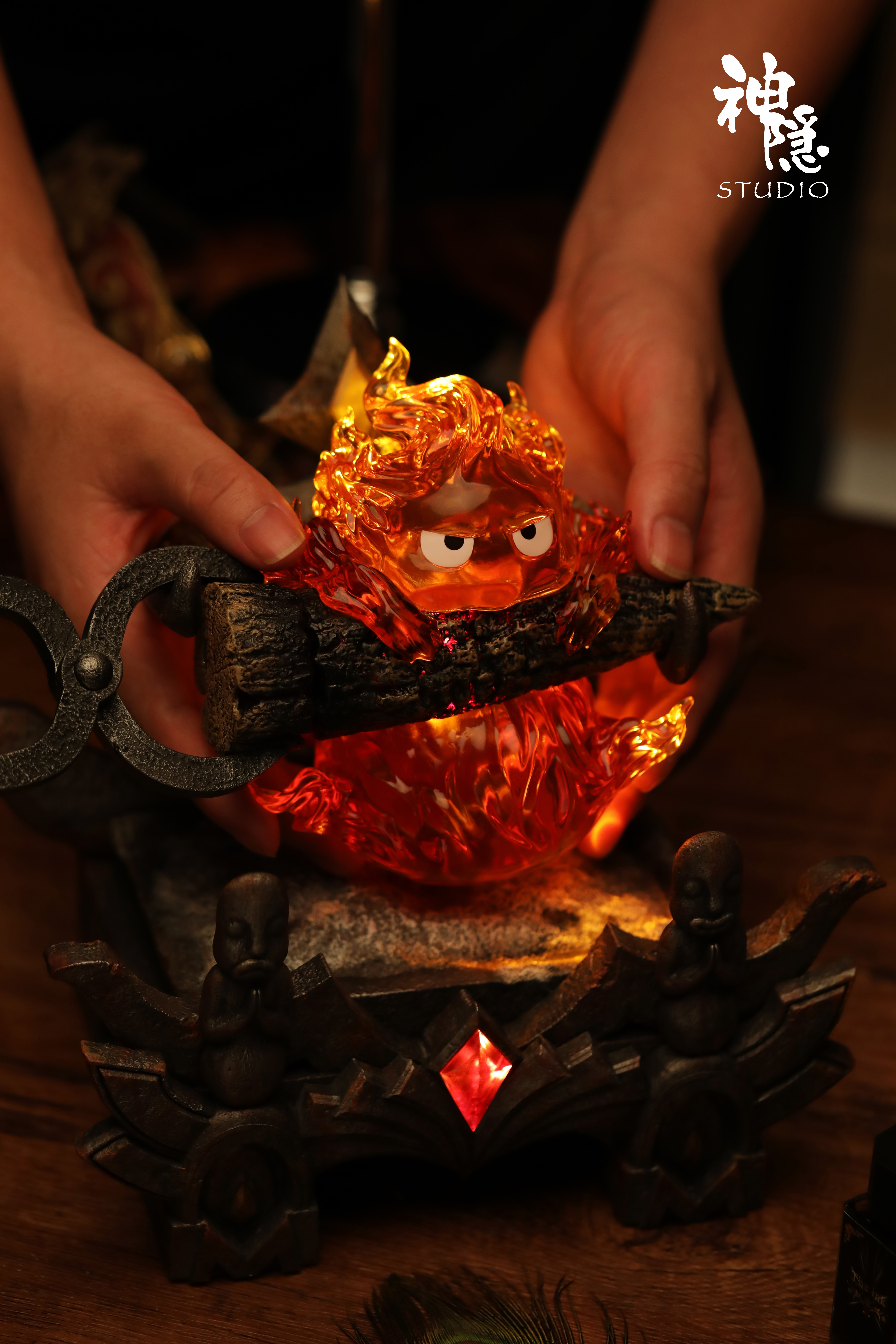 ShenYin Studio - Contract Magic Canon Calcifer with LED Statue(GK)