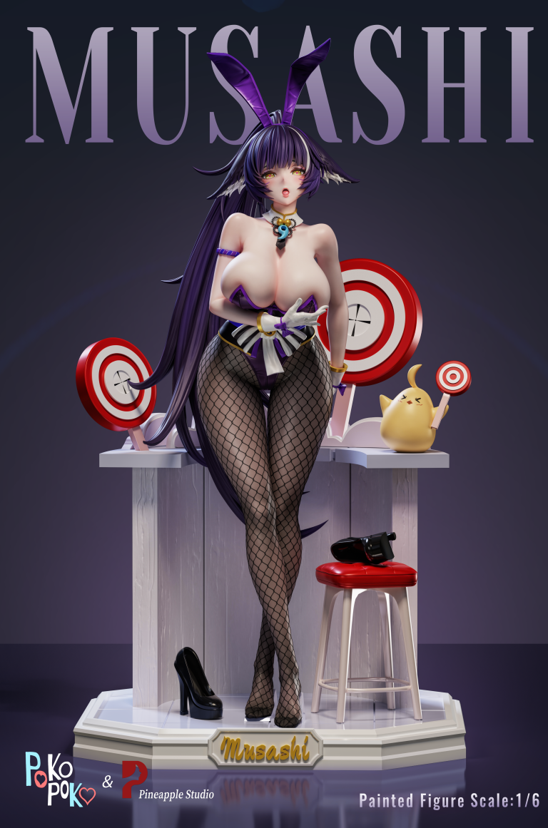 Pineapple Studio & POKO POKO Studio - Azur Lane Shinano & Musashi 1/6 Statue(GK)