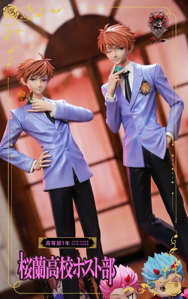 Weare A Design Studio - Hikaru Hitachiin X Kaoru Hitachiin Ouran High School Host Club Statue