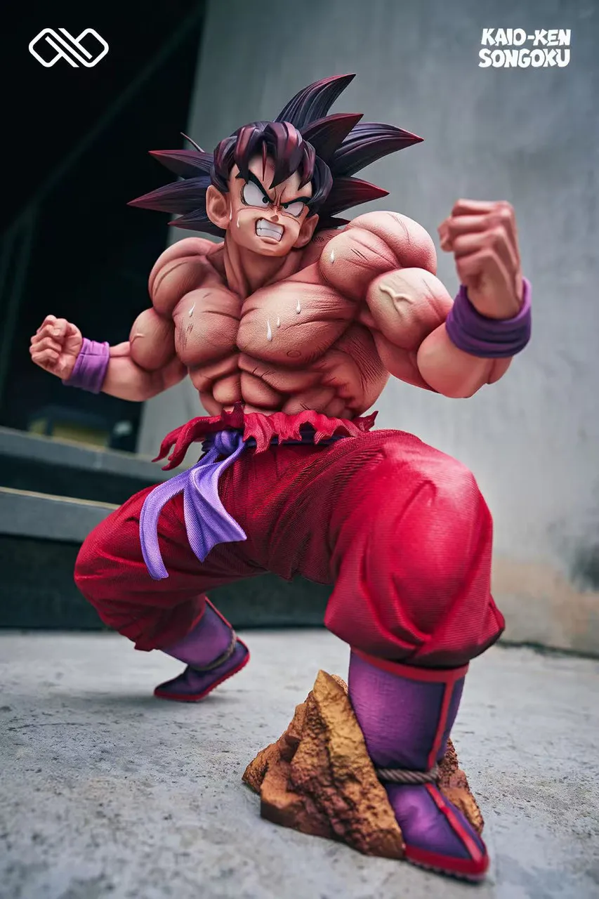 Infinite Studio 1/6 & 1/4 Dragon Ball Kaioken Son Goku Statue