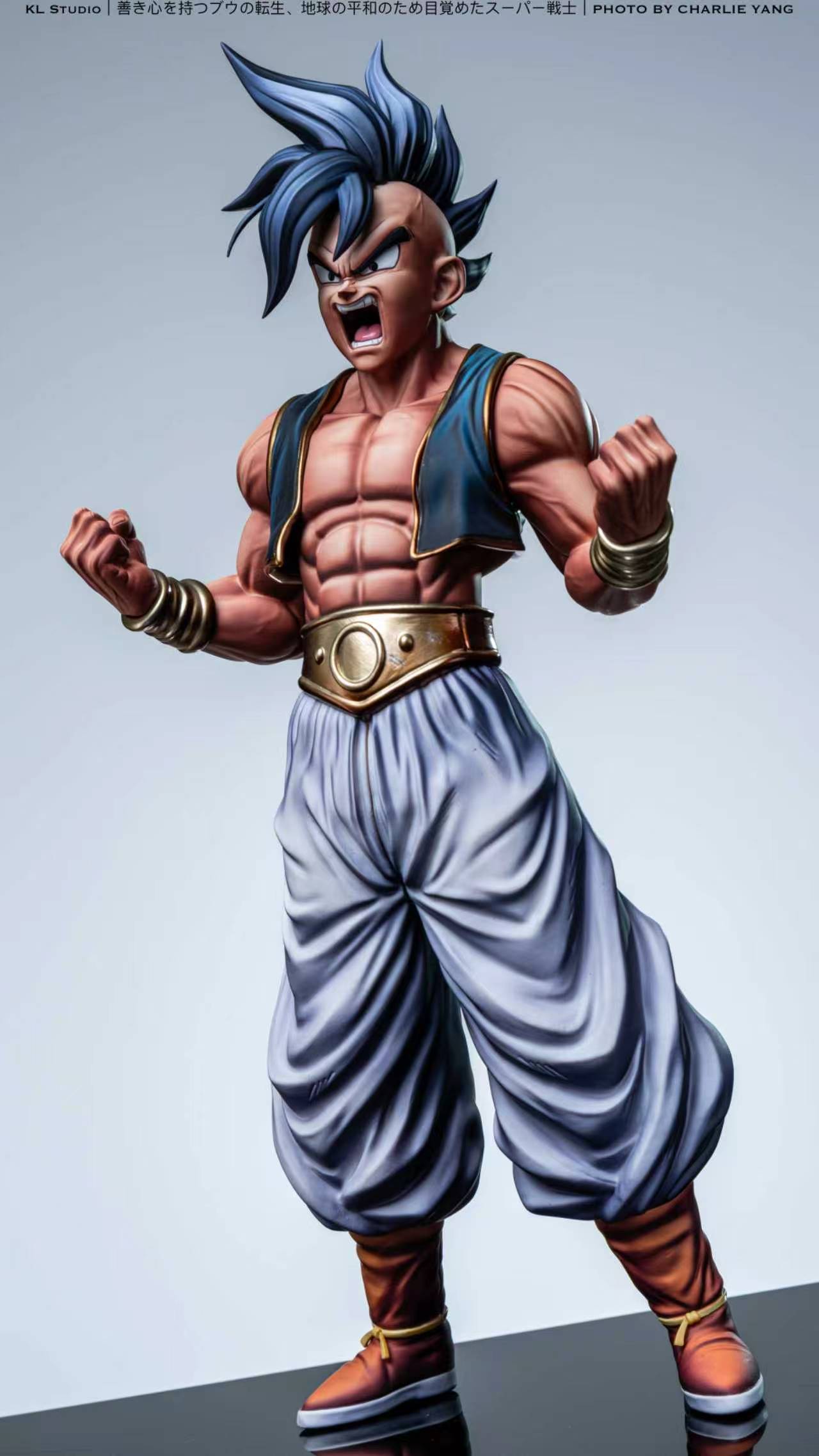 KL Studio Black Haired Mohawk Statue