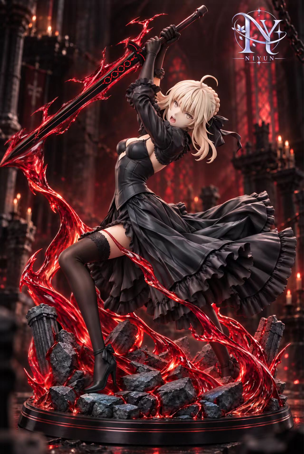 Ni Yun Studio Artoria Pendragon Dress Ver Fate Statue