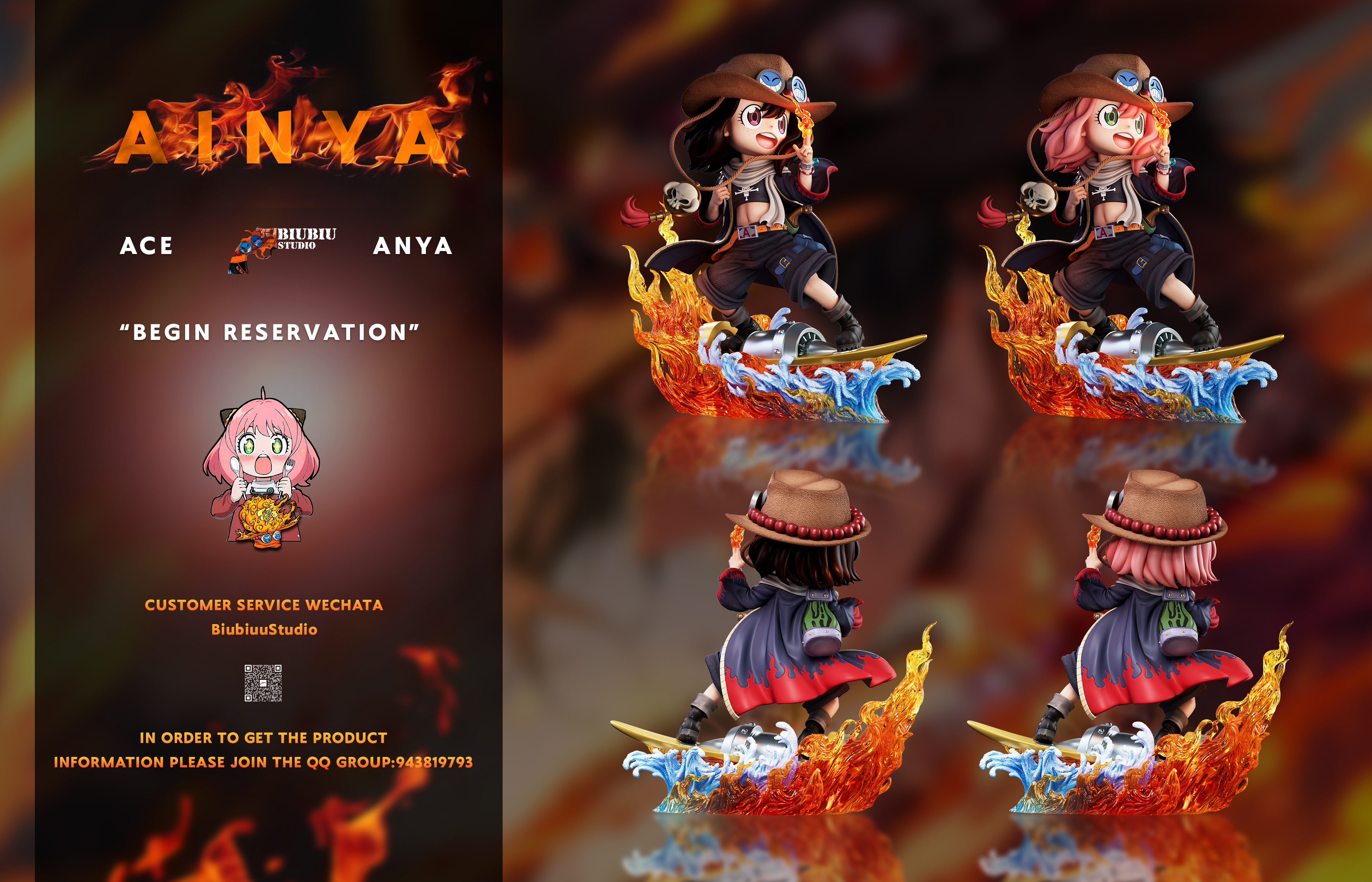 Biubiu Studio - Spy x Family Pirate Anya Series NO.2 Anya cos Ace 1/6 Statue(GK)