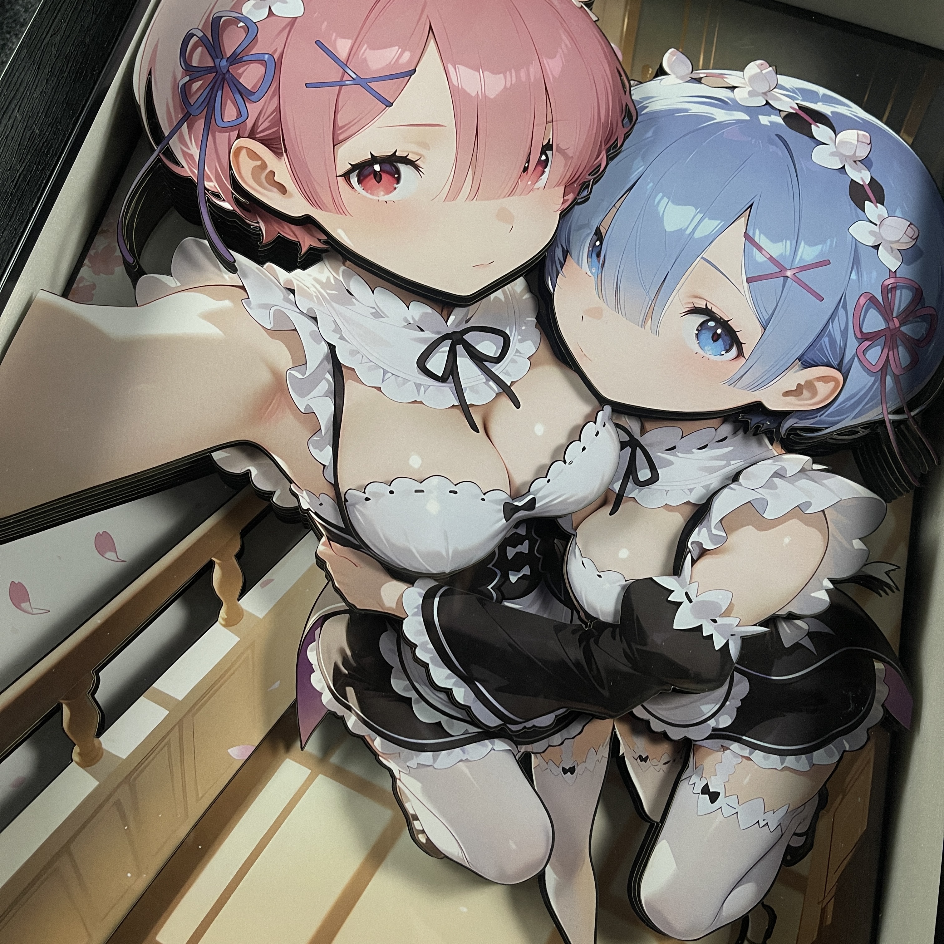 B&W Studio - KKRD-002 Ram & Rem 3D Decorative Painting Scene (Adult 18+)