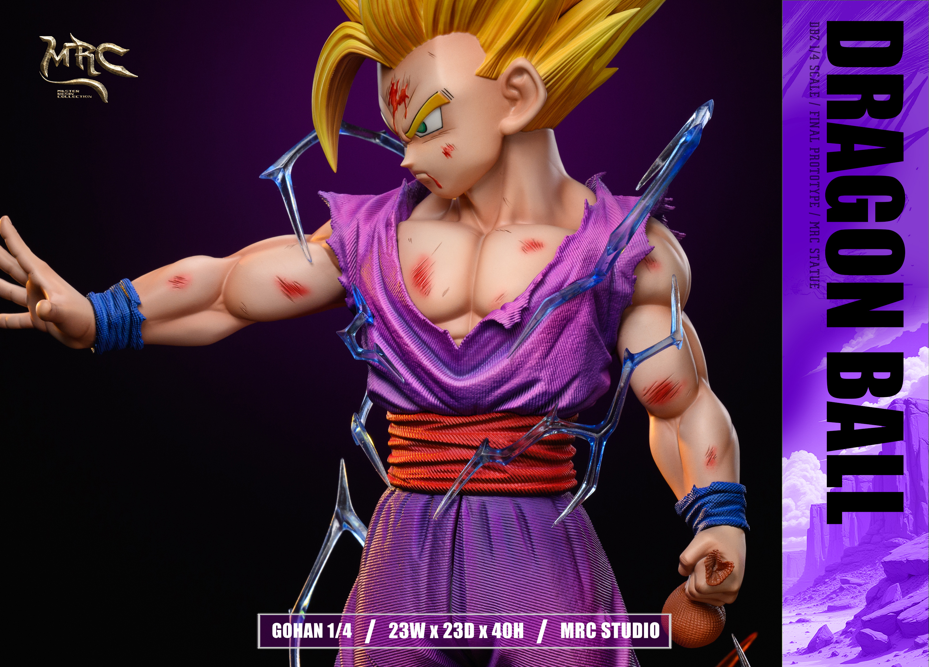 MRC Studio - Dragon Ball Super Saiyan 2 Gohan 1/4 Statue(GK)