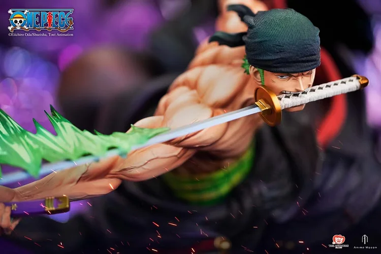 Anime Mason Art - One Piece Roronoa Zoro Three Swords Style 1/6 Scale Licensed GK Statue