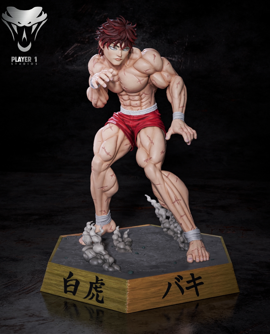Player 1 Studio - Baki the Grappler Baki THE CHAMPION Baki Hanma