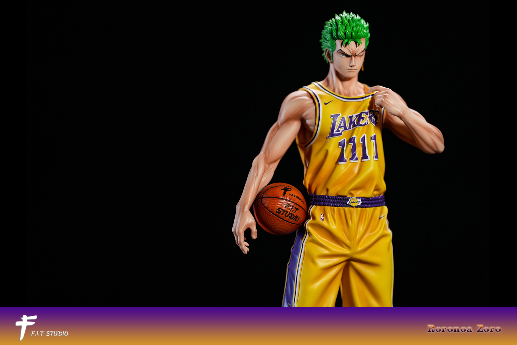 F.I.T Studio - One Piece NBA All Star Series Roronoa Zoro 1/6 & 1/4 Statue(GK)