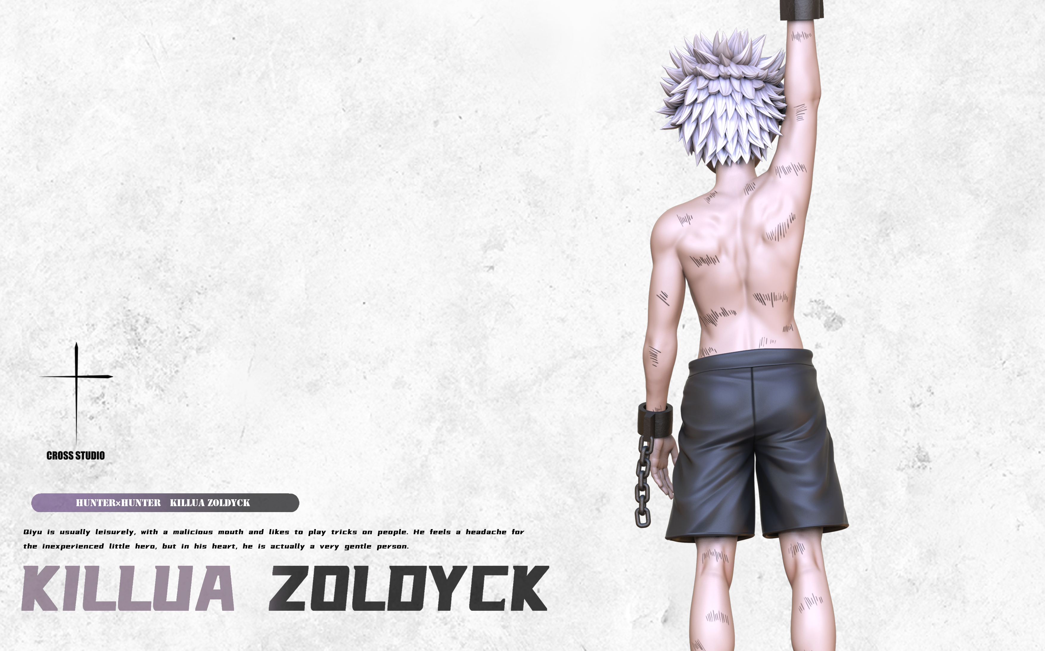 Cross Studio - Hunter x Hunter Hanging and beating Killua Statue(GK)