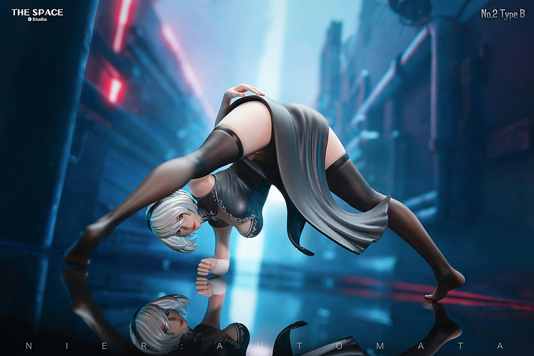 The Space Studio - NieR:Automata 2B 1/6 & 1/4 Statue(GK) (Adult 18+)