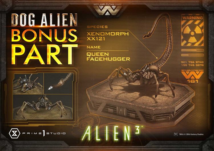 Prime 1 Studio - Museum Masterline XL Alien 3 (Film) Dog Alien MMXLAL-01 MMXLAL-01DX MMXLAL-01DXS (Licensed) 1/3 Action Figure