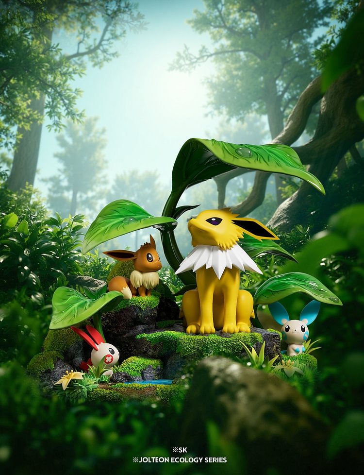 Sk Studio - Pokémon Ecological Series Jolteon 1/20 & 1/15 Statue(GK)