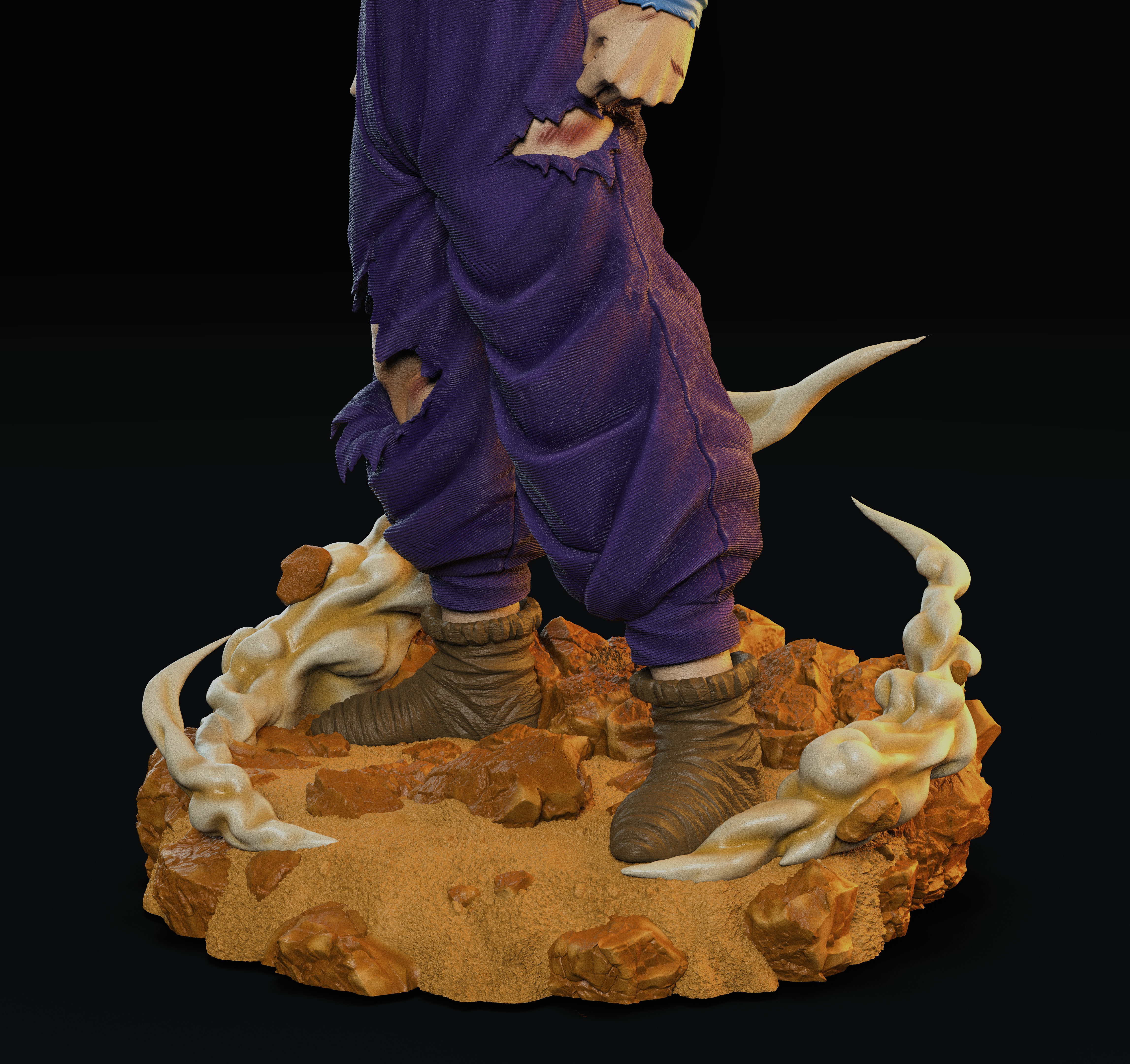2％ Studio - Dragon Ball Super Saiyan 2 Son Gohan 1/1 Statue(GK)