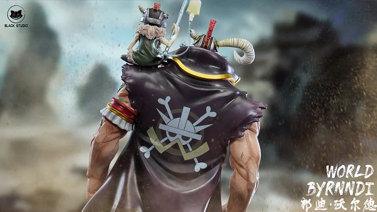 Black Studio - One Piece Private Series Movie Boss Byrnndi World Statue(GK)