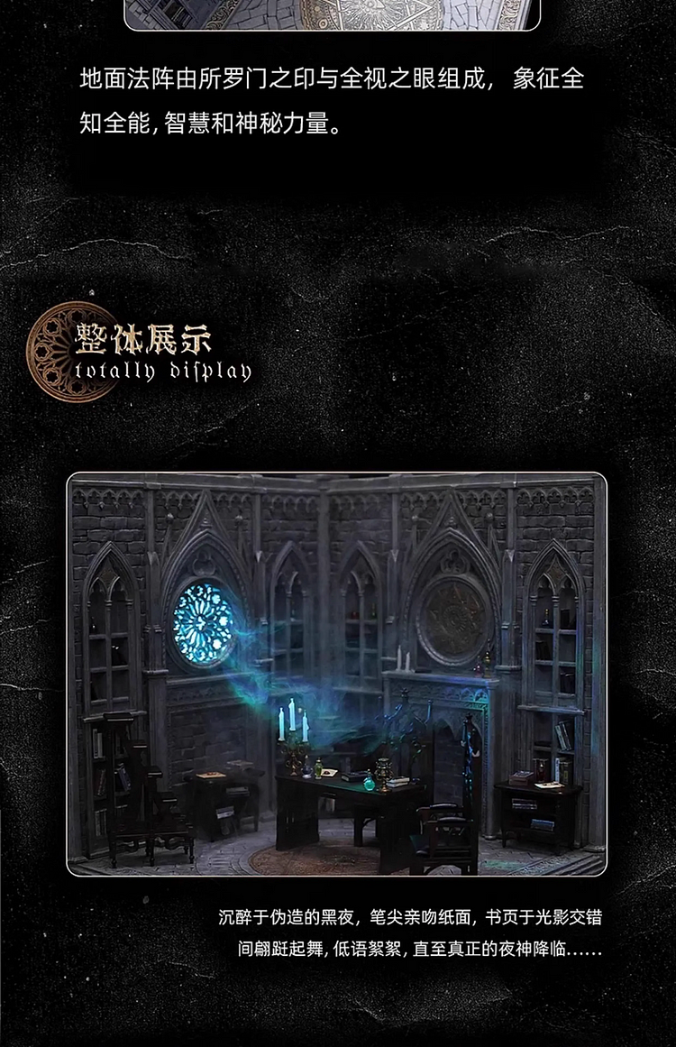 Wei Guan Zhen Mu Studio - Original Allen Poe Whispering House (Licensed) Statue(GK)