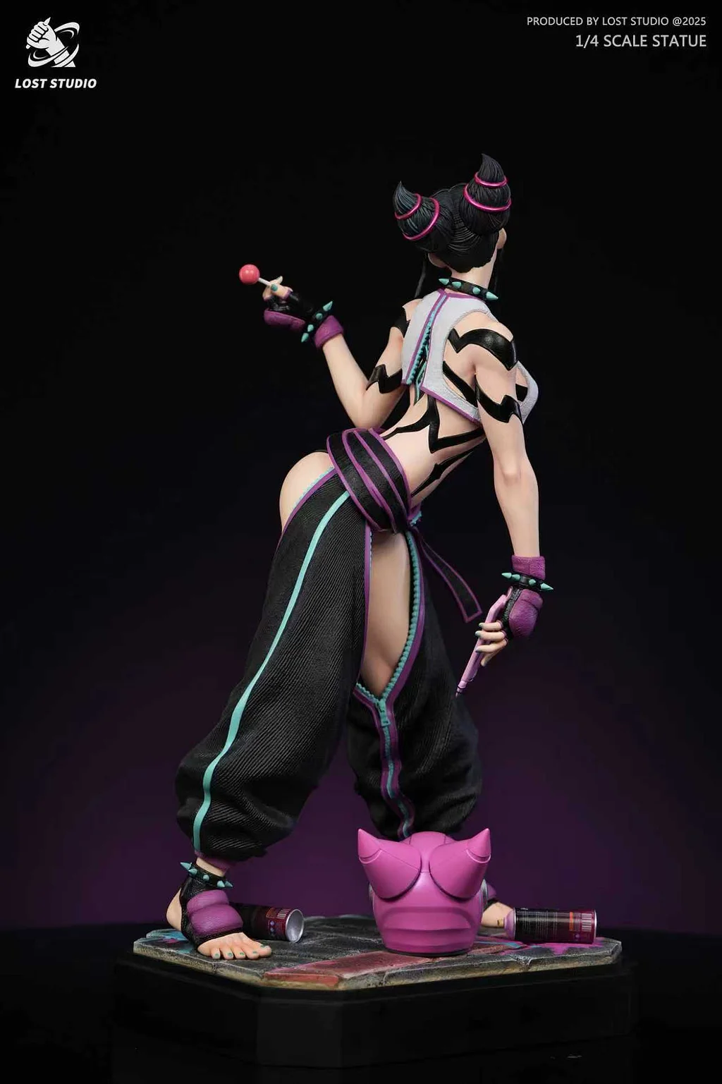 LOST Studio - Spider Girl Han Juri Street Fighter Statue 