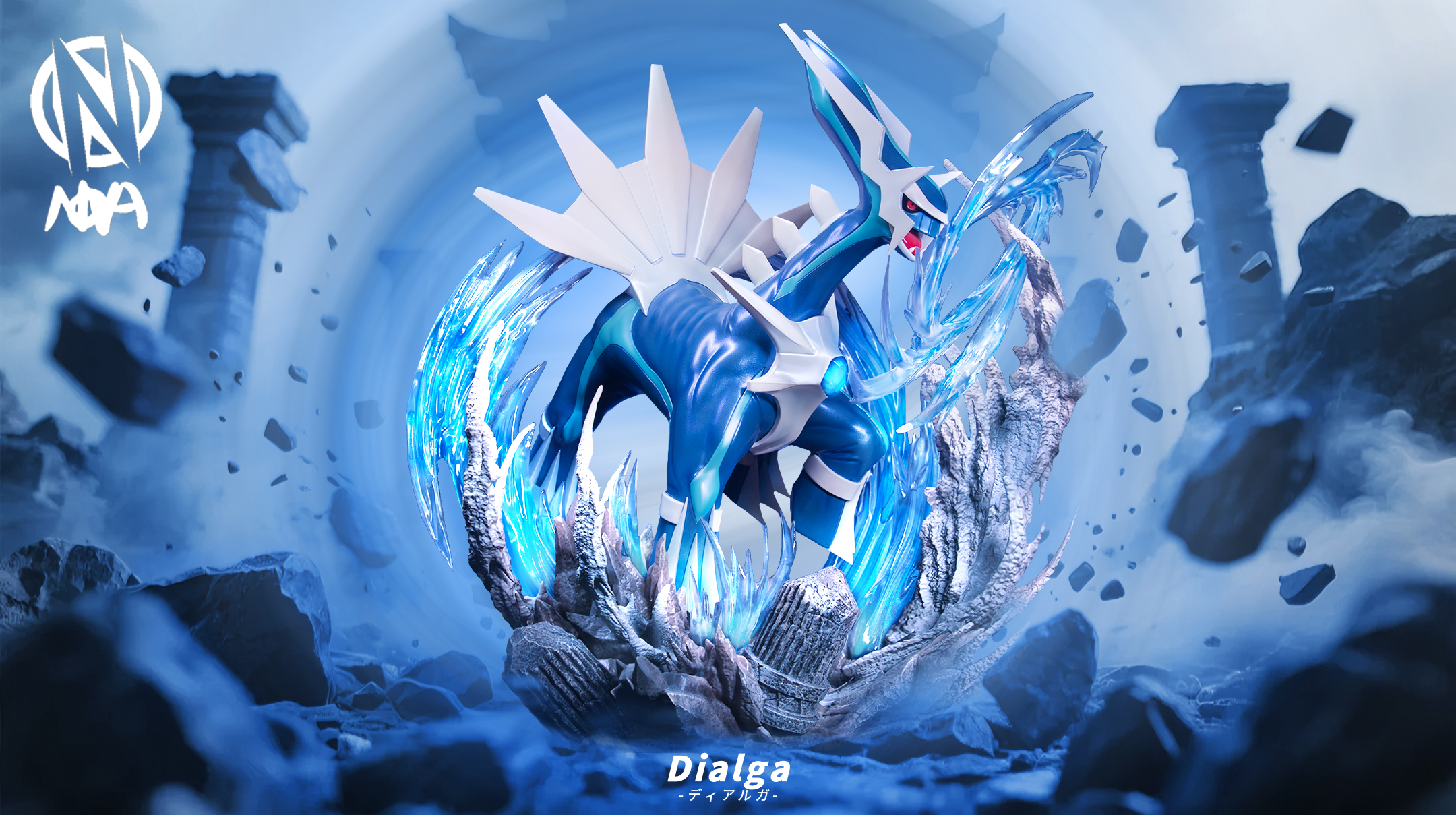 NOVA Studio - Pokémon Dialga & Palkia Statue(GK)